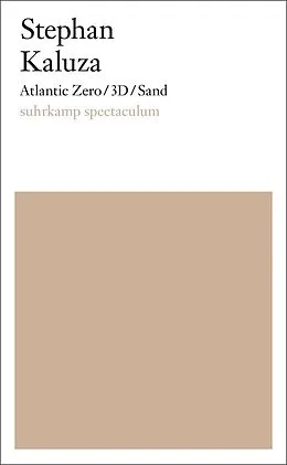 E-Book (epub) Atlantic Zero/3D/Sand von Stephan Kaluza