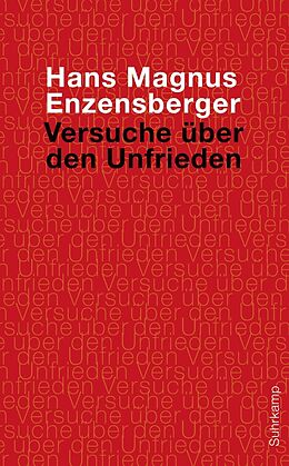 E-Book (epub) Versuche über den Unfrieden von Hans Magnus Enzensberger
