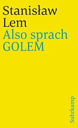 E-Book (epub) Also sprach GOLEM von Stanisaw Lem