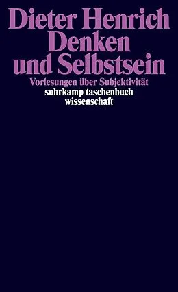 E-Book (epub) Denken und Selbstsein von Dieter Henrich