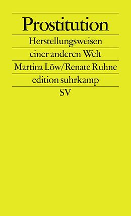 E-Book (epub) Prostitution von Martina Löw, Renate Ruhne