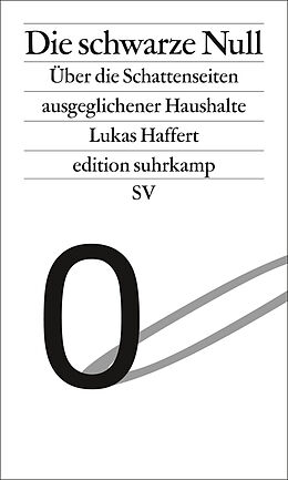 E-Book (epub) Die schwarze Null von Lukas Haffert