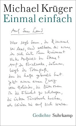 E-Book (epub) Einmal einfach von Michael Krüger