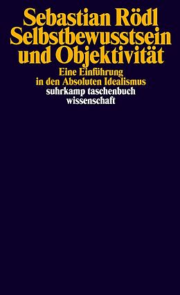 E-Book (epub) Selbstbewusstsein und Objektivität von Sebastian Rödl