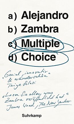 E-Book (epub) Multiple Choice von Alejandro Zambra