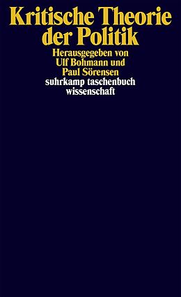 E-Book (epub) Kritische Theorie der Politik von 