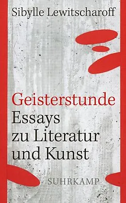E-Book (epub) Geisterstunde von Sibylle Lewitscharoff