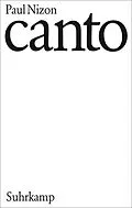 E-Book (epub) Canto von Paul Nizon