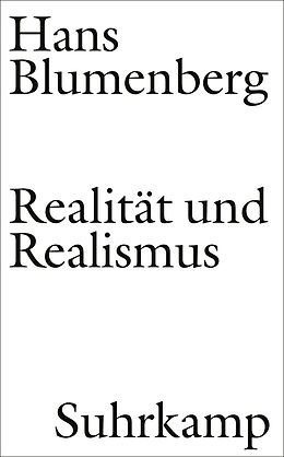 E-Book (epub) Realität und Realismus von Hans Blumenberg
