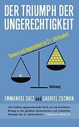 E-Book (epub) Der Triumph der Ungerechtigkeit von Emmanuel Saez, Gabriel Zucman