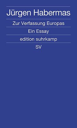 E-Book (epub) Zur Verfassung Europas von Jürgen Habermas