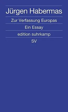 E-Book (epub) Zur Verfassung Europas von Jürgen Habermas
