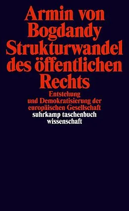 E-Book (epub) Strukturwandel des öffentlichen Rechts von Armin von Bogdandy