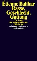 E-Book (epub) Rasse, Geschlecht, Gattung von Étienne Balibar