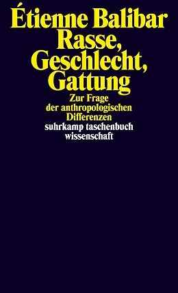 E-Book (epub) Rasse, Geschlecht, Gattung von Étienne Balibar