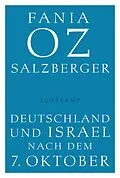 E-Book (epub) Deutschland und Israel nach dem 7. Oktober von Fania Oz-Salzberger