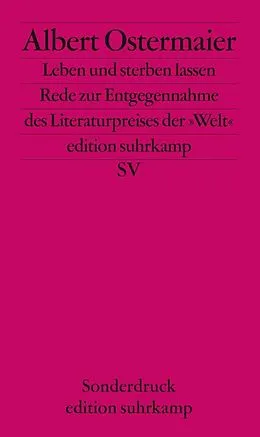 E-Book (epub) Leben und sterben lassen von Albert Ostermaier