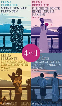 E-Book (epub) Meine geniale Freundin (1-4)  der Welterfolg komplett in einem Band von Elena Ferrante