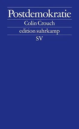 E-Book (epub) Postdemokratie von Colin Crouch