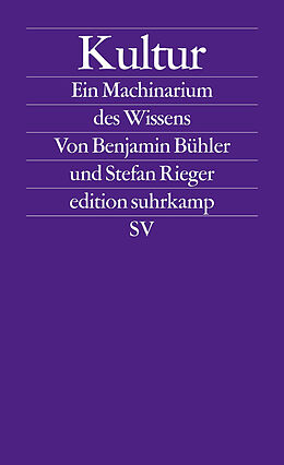 E-Book (epub) Kultur von Benjamin Bühler, Stefan Rieger