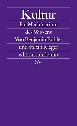 E-Book (epub) Kultur von Benjamin Bühler, Stefan Rieger