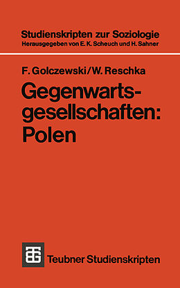 Kartonierter Einband Gegenwartsgesellschaften: Polen von W. Reschka