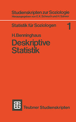 Kartonierter Einband Deskriptive Statistik von Hans Benninghaus