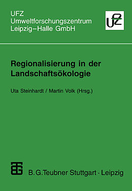 Kartonierter Einband Regionalisierung in der Landschaftsökologie von 