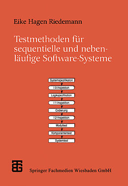 Kartonierter Einband Testmethoden für sequentielle und nebenläufige Software-Systeme von Eike Hagen Riedemann