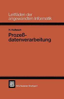 Kartonierter Einband Prozeßdatenverarbeitung von Hagen Hultzsch