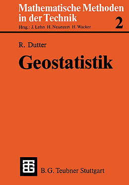 Kartonierter Einband Geostatistik von Rudolf Dutter