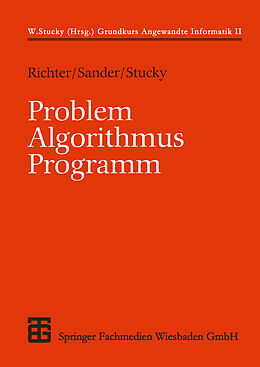 Kartonierter Einband Problem - Algorithmus - Programm von Peter Sander, Wolffried Stucky