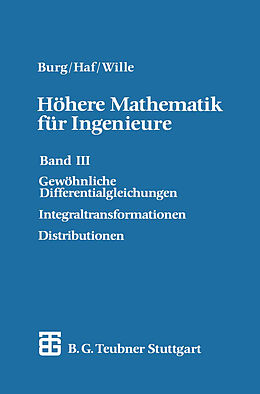 Kartonierter Einband Höhere Mathematik für Ingenieure von Herbert Haf
