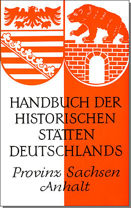 Fester Einband Handbuch der historischen Stätten Deutschlands / Provinz Sachsen/Anhalt von 
