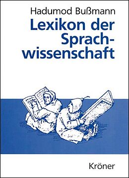 Fester Einband Lexikon der Sprachwissenschaft von 