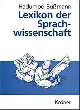 E-Book (pdf) Lexikon der Sprachwissenschaft von 