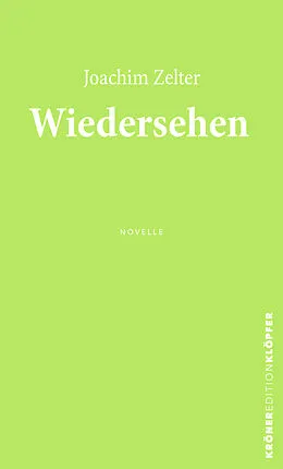 E-Book (epub) Wiedersehen von Joachim Zelter