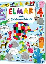 Pappband Elmar: Mein Zahlensuchbuch von David McKee