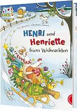 Fester Einband Henri und Henriette feiern Weihnachten von Cee Neudert