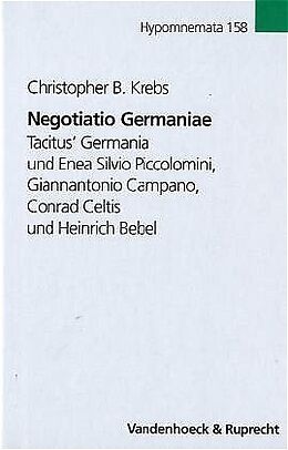 Fester Einband Negotiatio Germaniae von Christopher B. Krebs