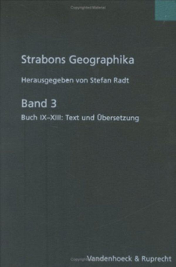 Strabons Geographika Band 3