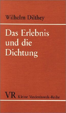Leinen-Einband Das Erlebnis und die Dichtung von Wilhelm Dilthey