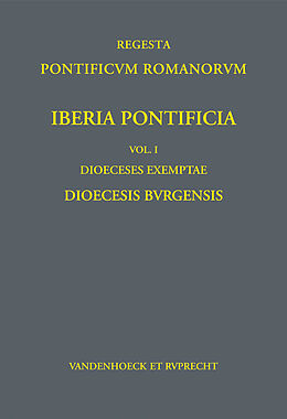 Fester Einband Iberia Pontificia. Vol. I: Dioeceses exemptae von Daniel Berger