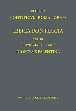 Fester Einband Iberia Pontificia. Vol. III: Provincia Toletana von Daniel Berger