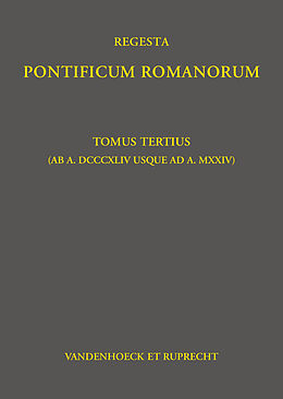 Fester Einband Regesta Pontificum Romanorum von Philipp Jaffé