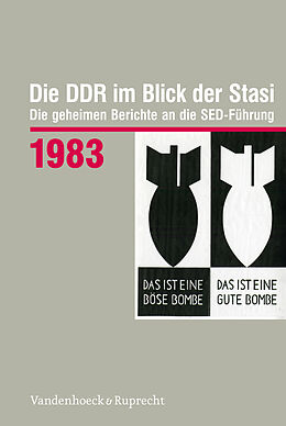Fester Einband Die DDR im Blick der Stasi 1983 von 