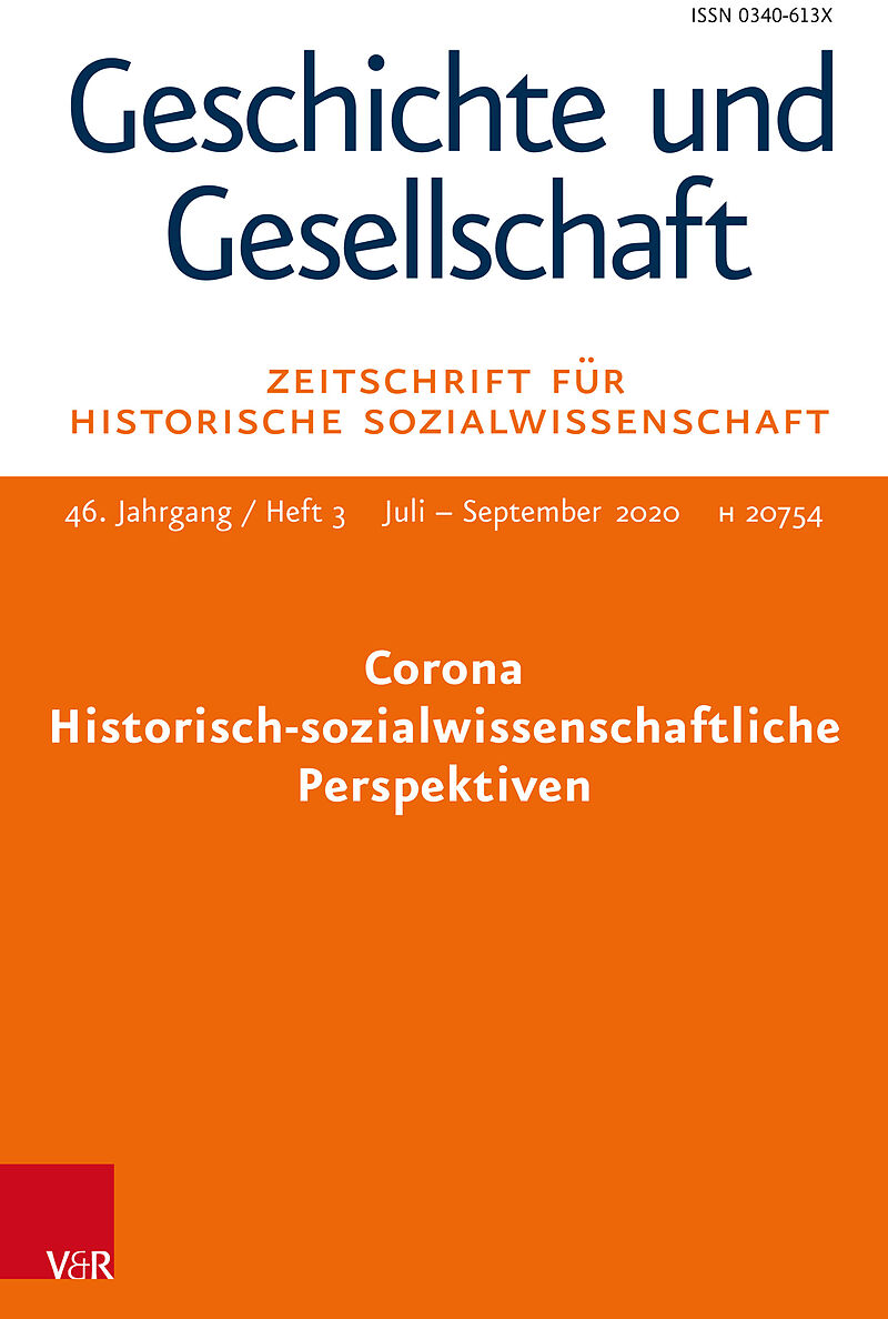 Corona  Historisch-sozialwissenschaftliche Perspektiven
