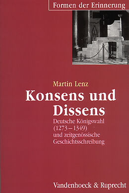Kartonierter Einband Konsens und Dissens von Martin Lenz