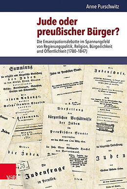 Fester Einband Jude oder preußischer Bürger? von Anne Purschwitz