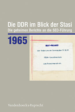 Fester Einband Die DDR im Blick der Stasi 1965 von 